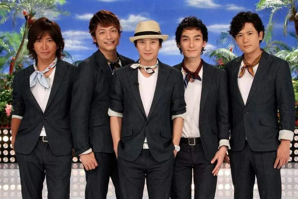 SMAP当年的风头与地位一时无两。（互联网）