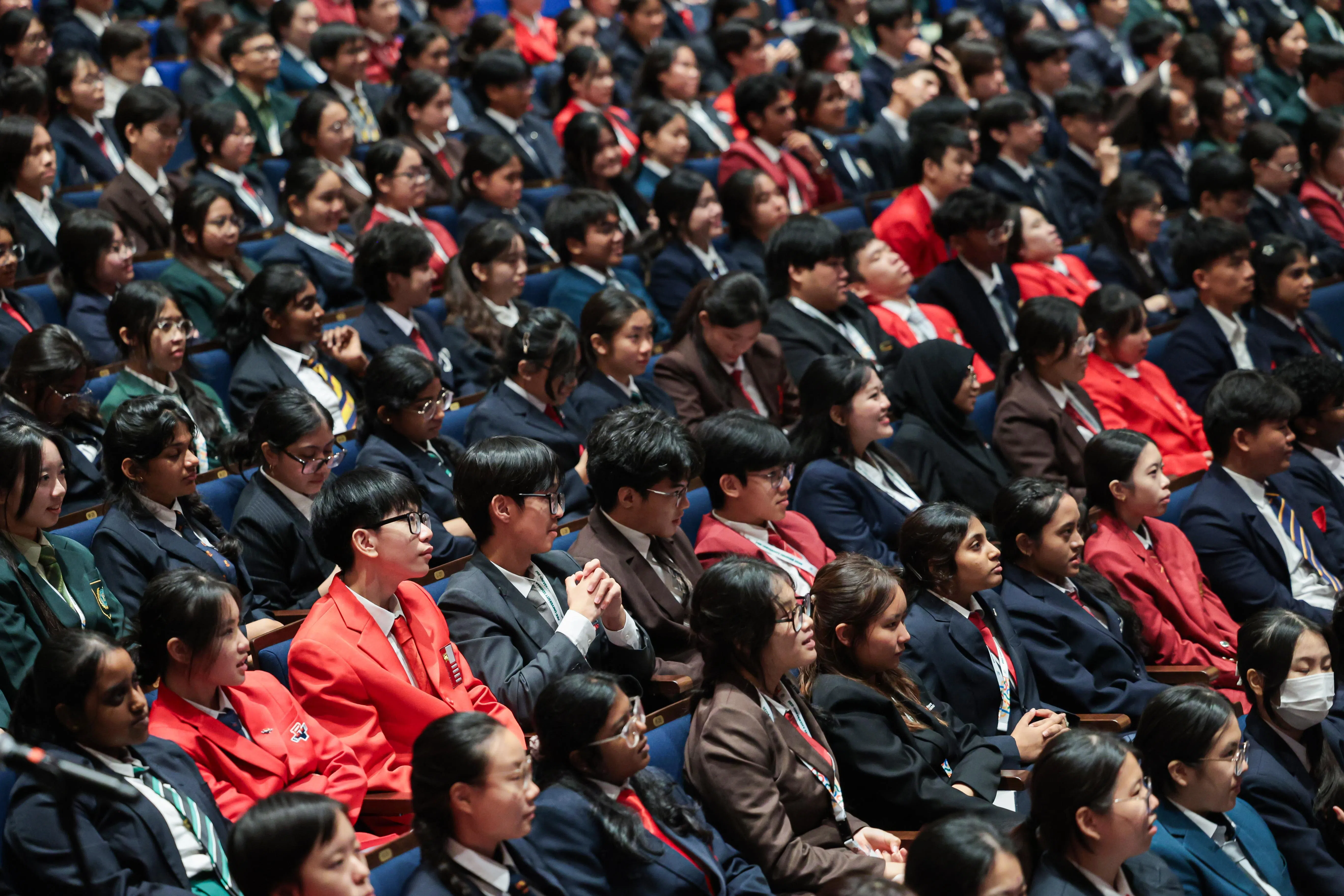 大学先修班研讨会自1970年设立，今年研讨会共有550多名来自初级学院、理工学院、励仁高中、私立学校等30所学府的学生参与。（李冠卫摄）