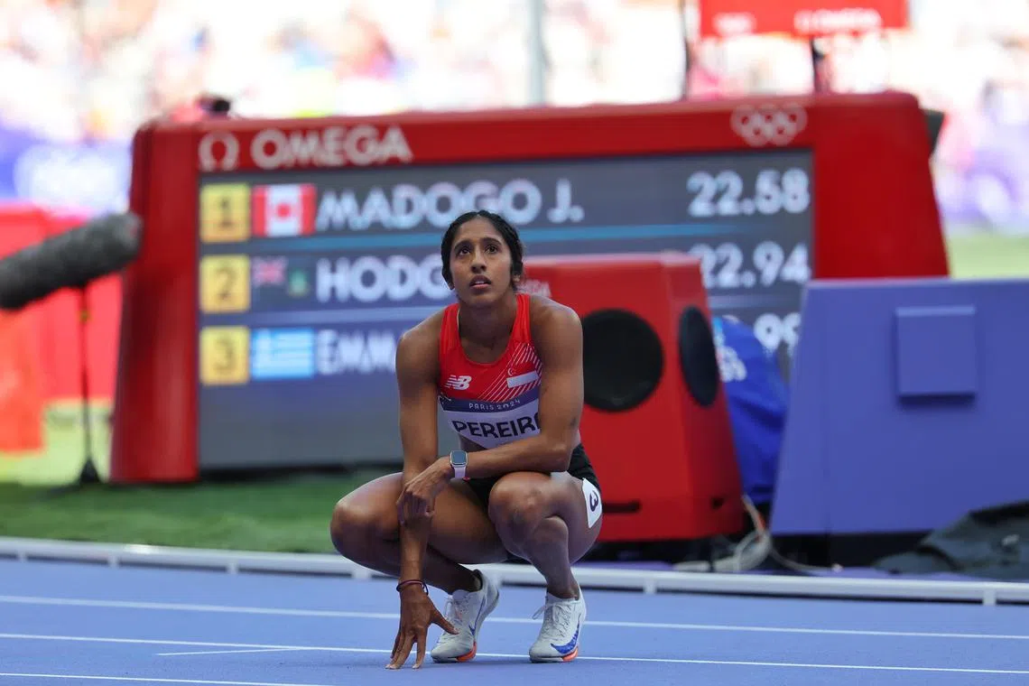 珊蒂去年在巴黎奥运会没能达到晋级半决赛的目标，今年则放眼在亚锦赛、世锦赛和东运会取得好成绩。（档案照片）