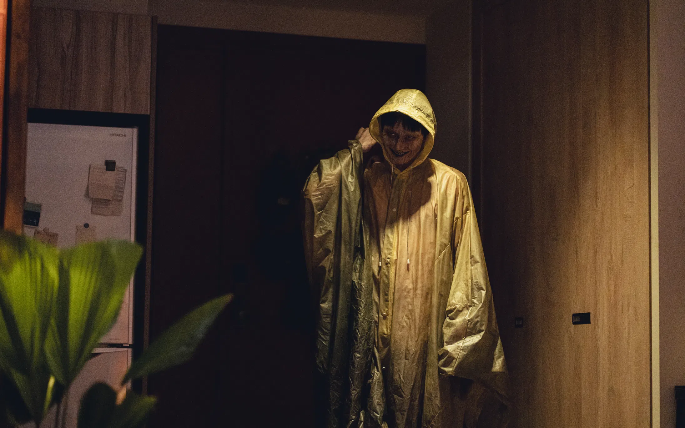 曹佑宁觉得自己的鬼扮相很酷。（邵氏机构提供）