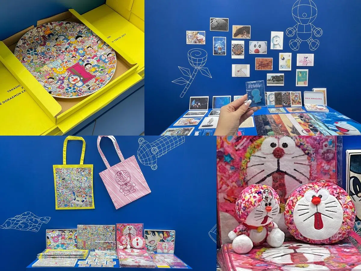 （图/THE DORAEMON EXHIBITION SINGAPORE 2022 ©Fujiko-Pro / Photo credit: zaobao.sg）。 