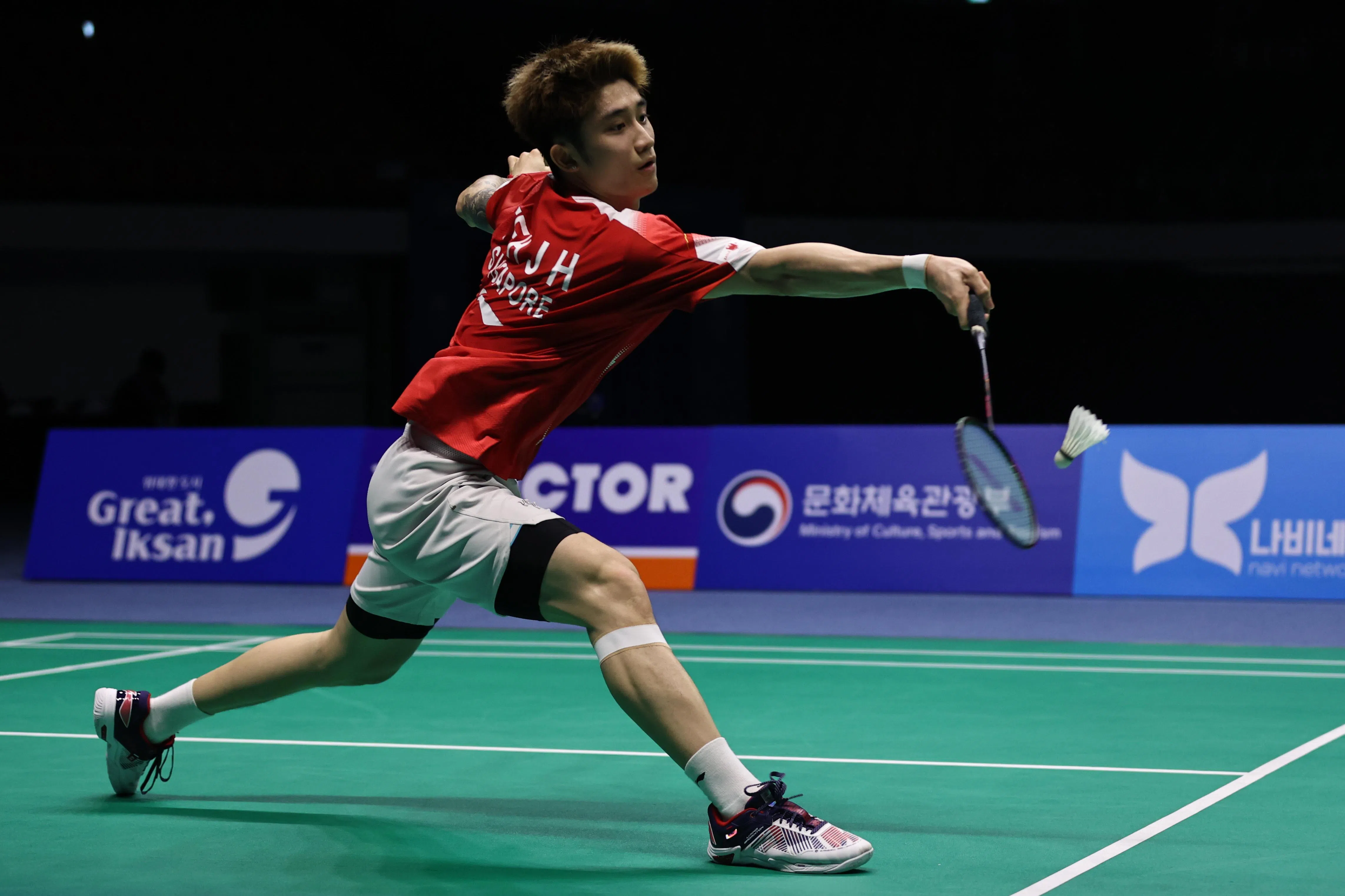 郑加恒在这场比赛的进攻发挥不错，始终等待合适的时机才出击。（Badmintonphoto提供）