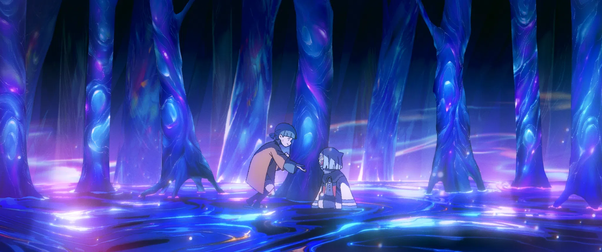 粤语对白的香港动画片《世外》，耗时七年打造。（亚洲电影大奖学院提供）