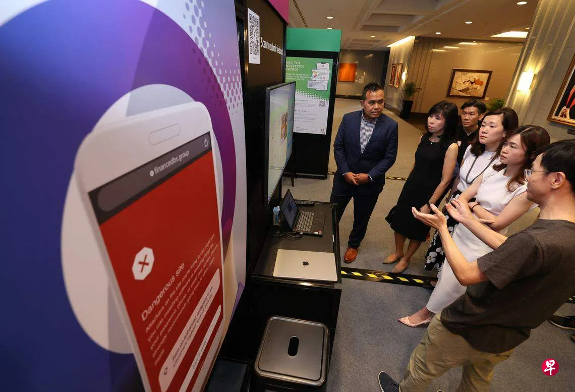 网安神探”现身国会大厦秒辨网站真伪准确率超90% | 联合早报