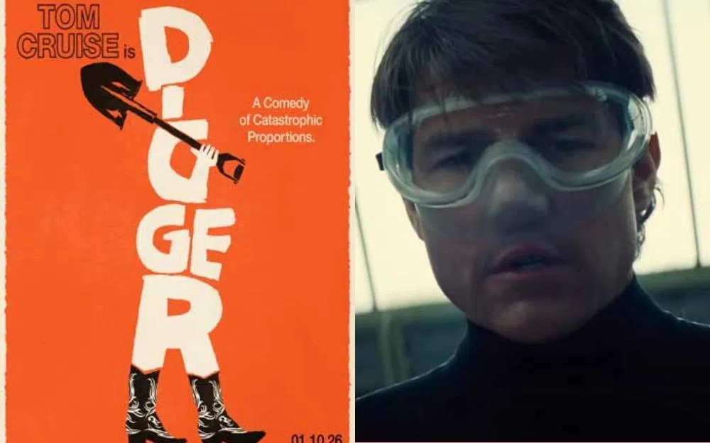 Tom Cruise一改戏路，演出墨西哥大导Alejandro Gonzalez Inarritu的黑色幽默电影《挖掘者》。（互联网）