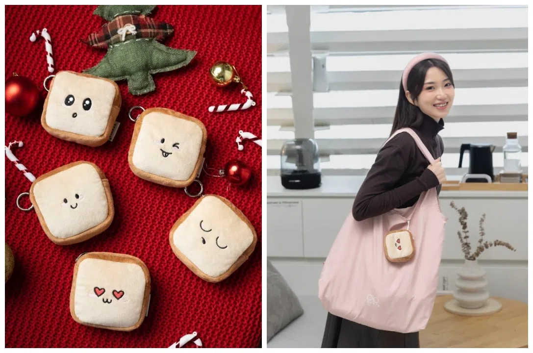 The Sophia Label推出的Toastlet折叠包，以抽盲盒概念登场。（品牌提供）