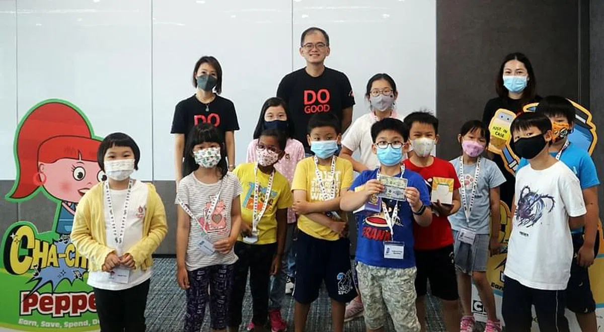 保诚推出了“Cha-Ching”理财教育计划，向年龄介于7至12岁的孩童传达“赚、存、用、捐”的理财概念。（图/保诚保险新加坡提供）