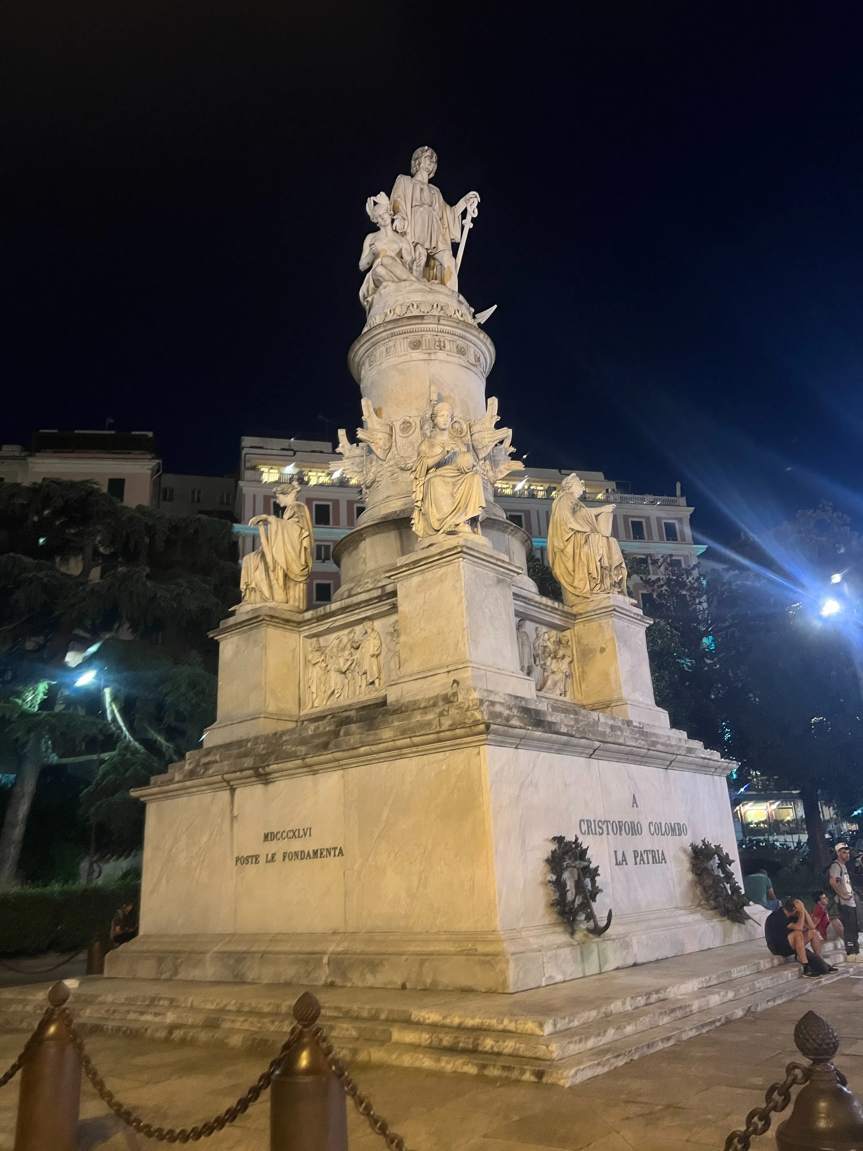 热那亚是哥伦布成长的城市。（叶孝忠摄）