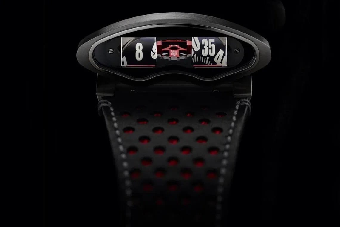 HMX诞生于2015年，是MB&F十周年纪念之作。（MB&F提供）