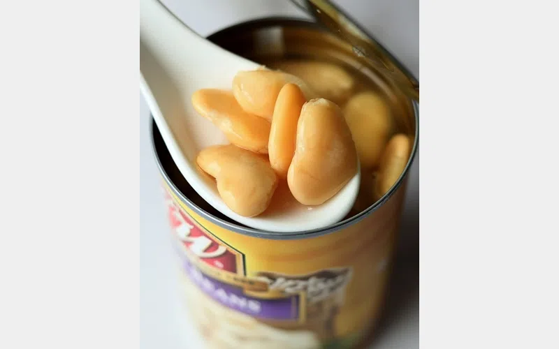 利马豆口感好，用来搭配菜肴，如砂锅炖菜和汤类等，增加整体美味。（龙国雄摄）