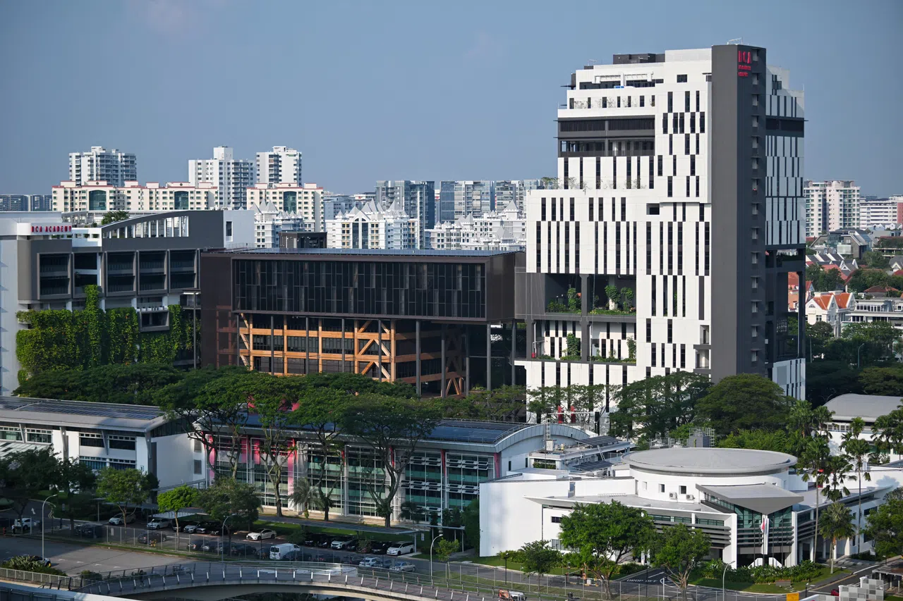 新的建筑环境创新中心设在建设局的布莱德校区内。（海峡时报）