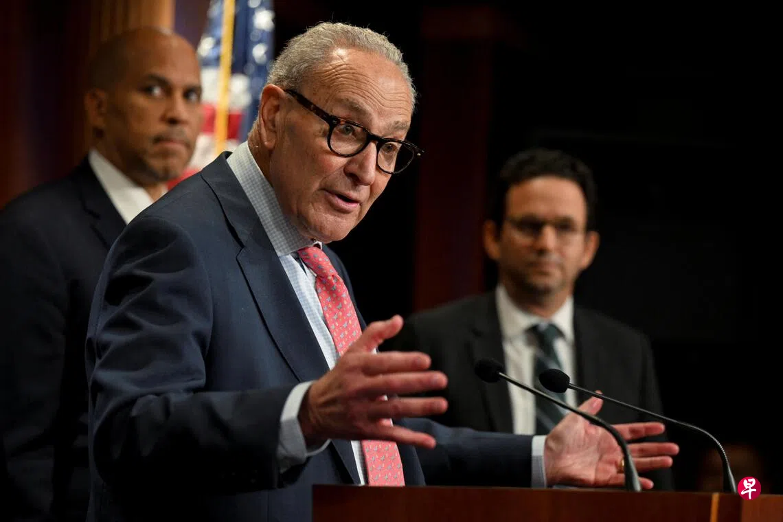 美参议院否决临时拨款法案特朗普：政府10月“停摆” | 联合早报