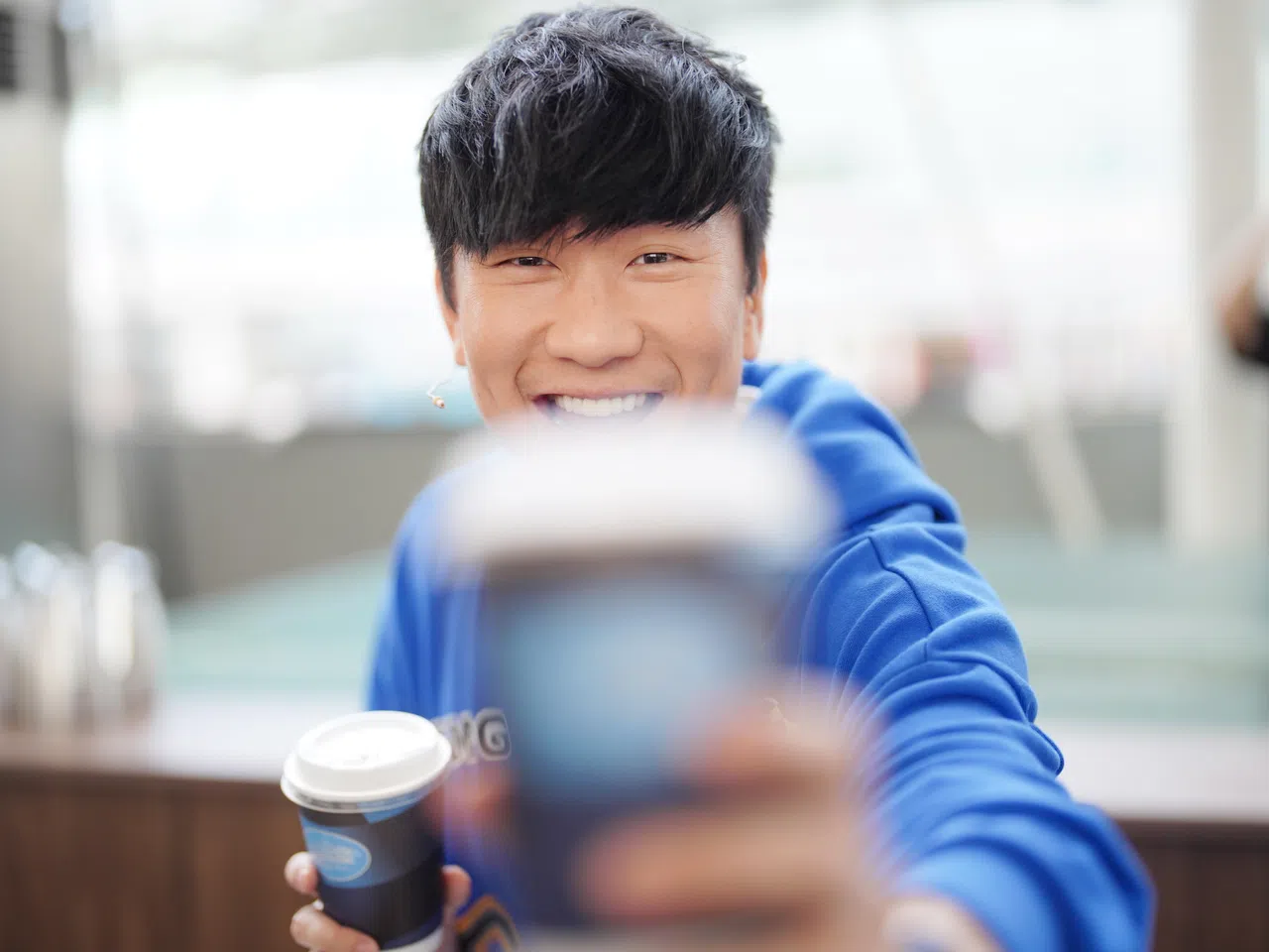 林俊杰宣布自创咖啡品牌于2023年第四季在艺术科学博物馆开设永久店面。（何家俊摄）