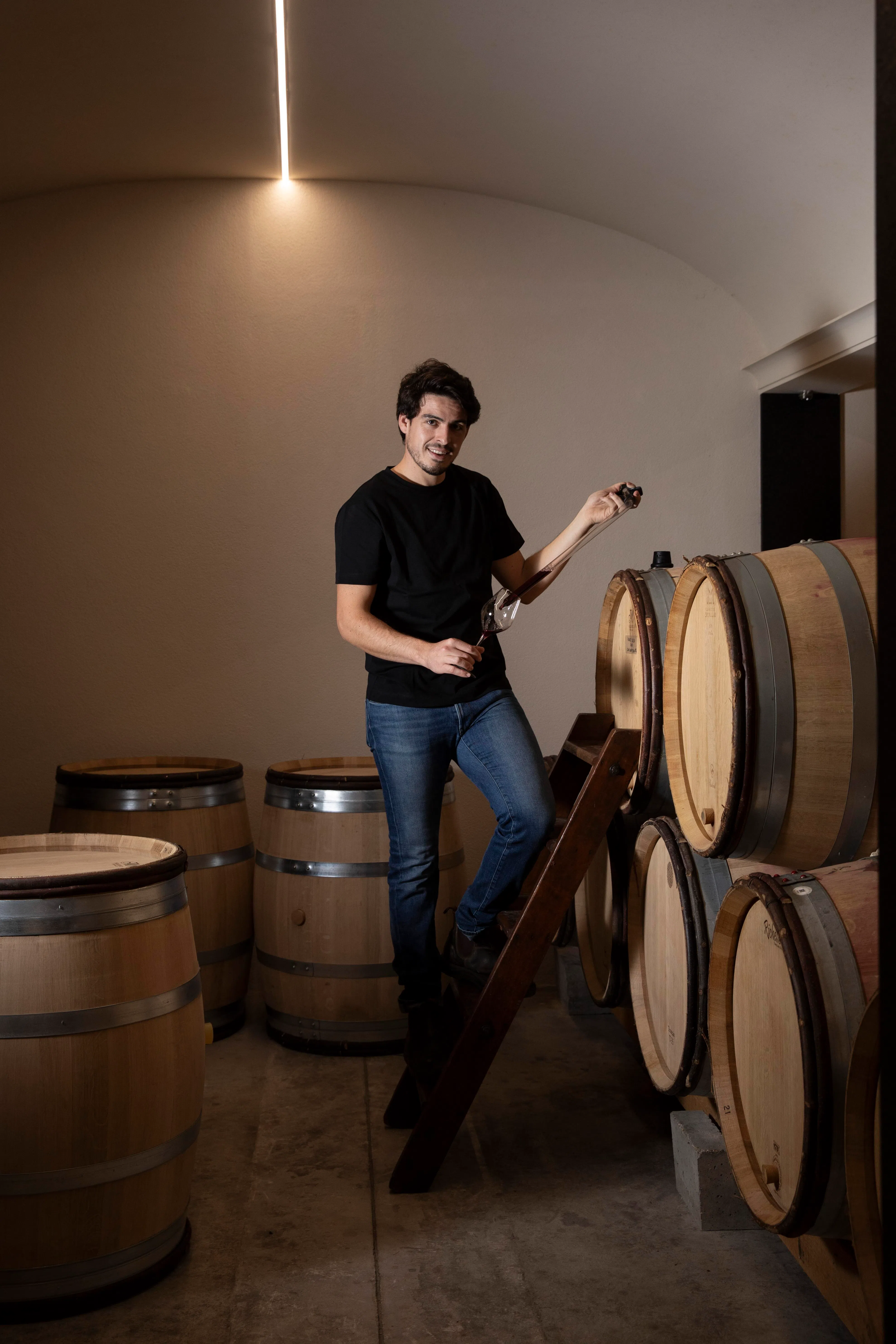 第五代少庄主安东宁·皮洛（Antonin Pillot）被誉为勃艮第崛起的新锐酿酒师。（Corney & Barrow提供）