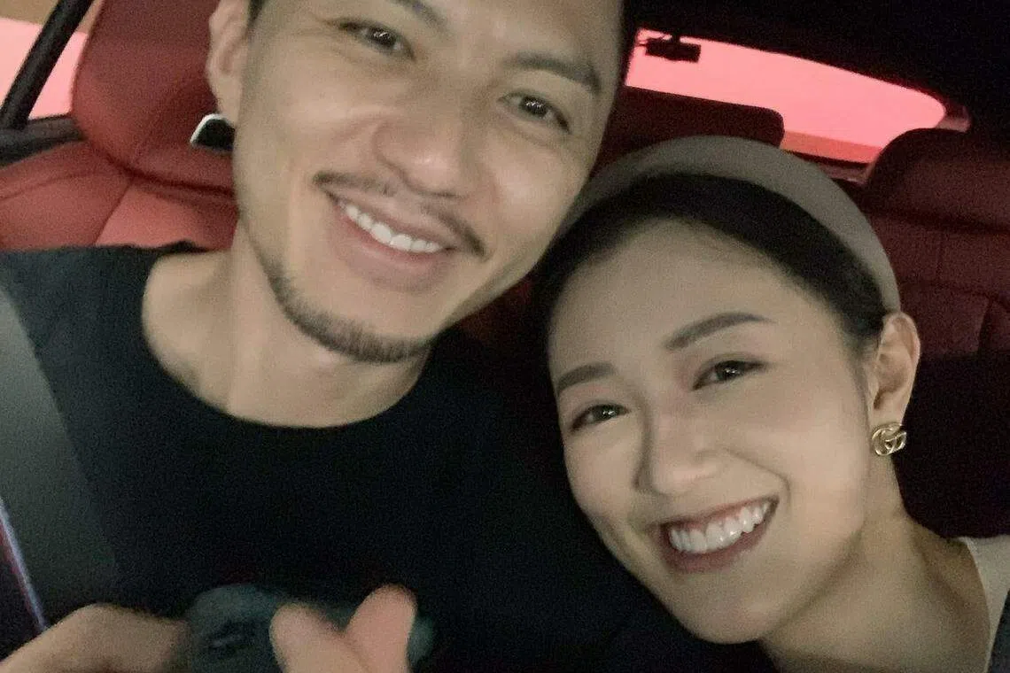 袁伟豪（左）娶了张宝儿，却无法忍受外界称之为“X亿驸马”。（取自Instagram）