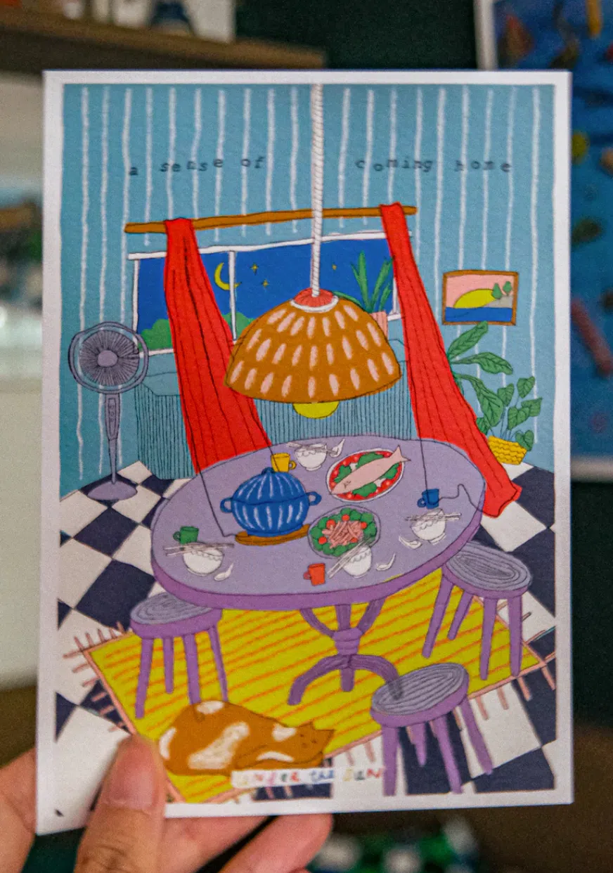 Under the Sun将太阳底下的小日子化为插画。（Under the Sun提供）