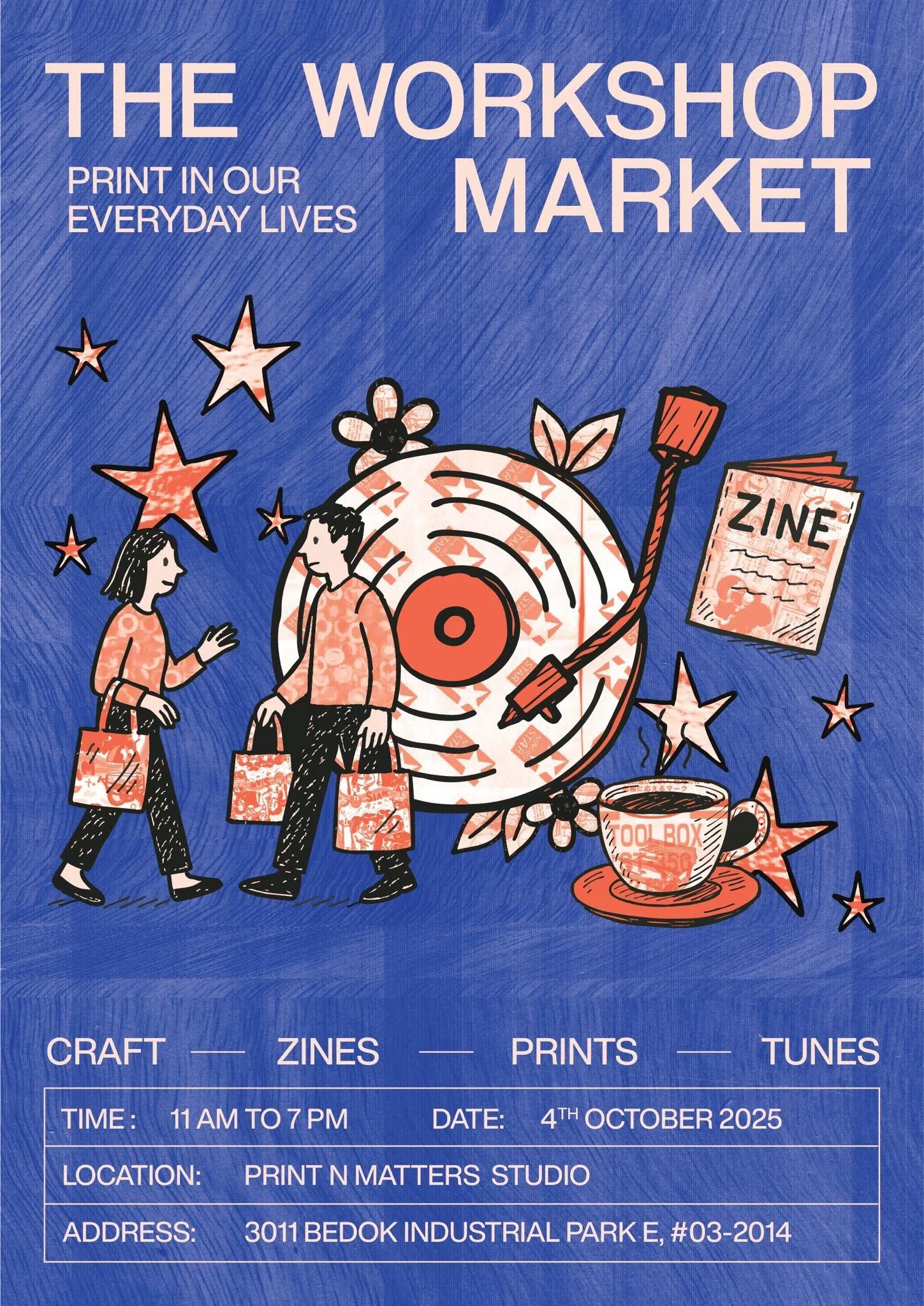 Print N Matters下场市集将在10月4日（星期六）举行。（Print N Matters提供）