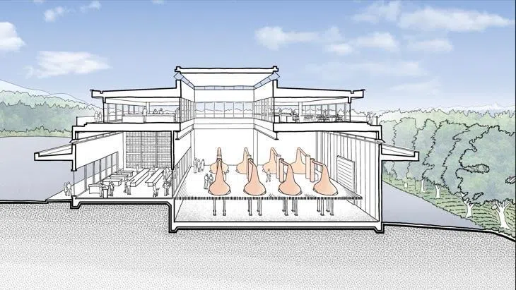 富良诗蒸馏所规划蓝图。（受访者提供）