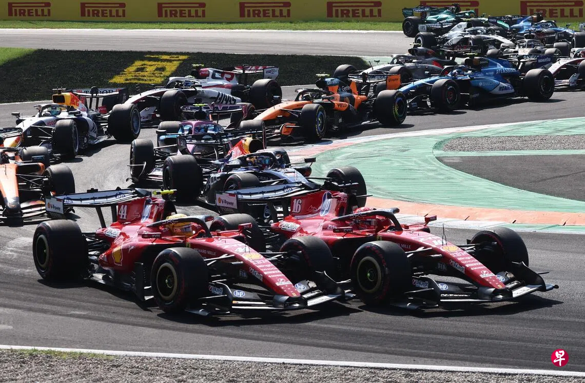 不满与F1队友相碰 哈密尔顿促法拉利制定“交战规则”