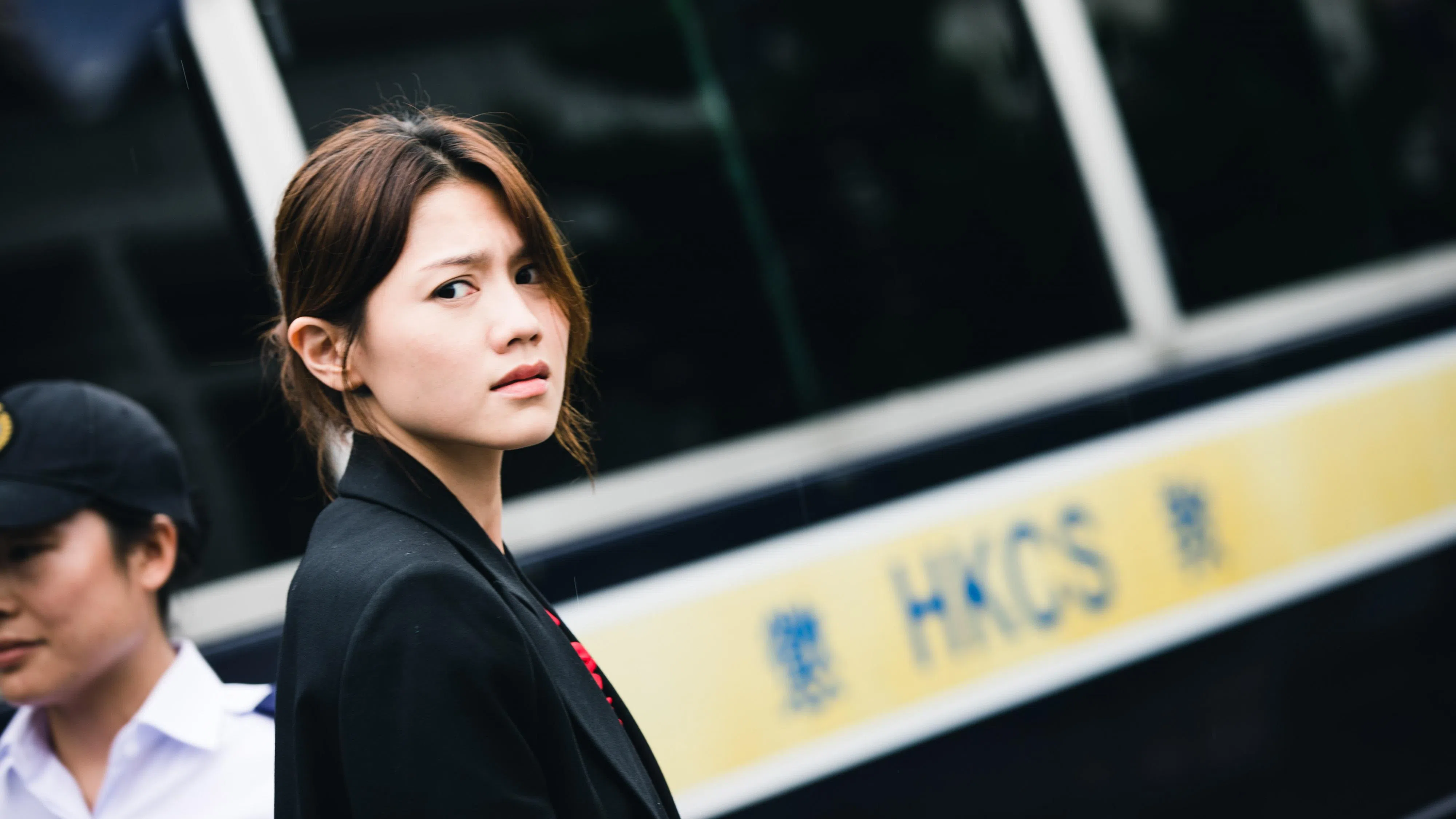 周秀娜饰演被判入狱的商界女强人。（邵氏提供）