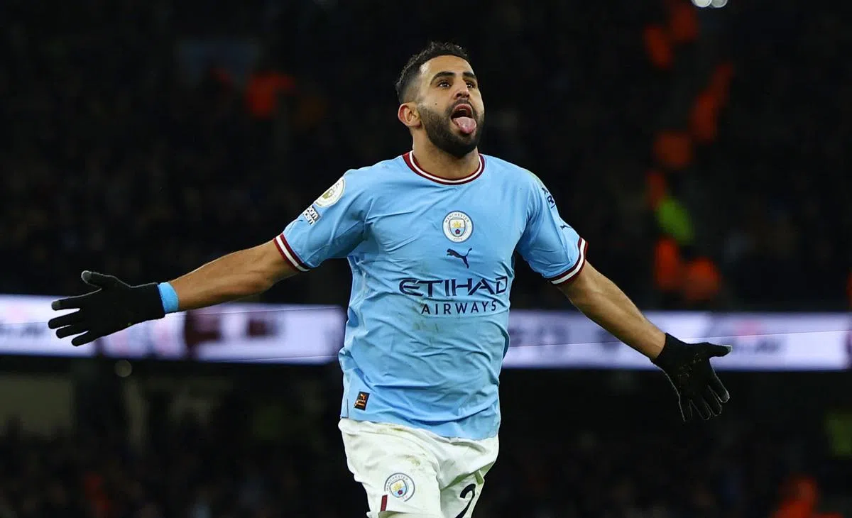 马赫雷兹在两周前导演了曼市主场4比2逆转热刺的好戏。（路透社）