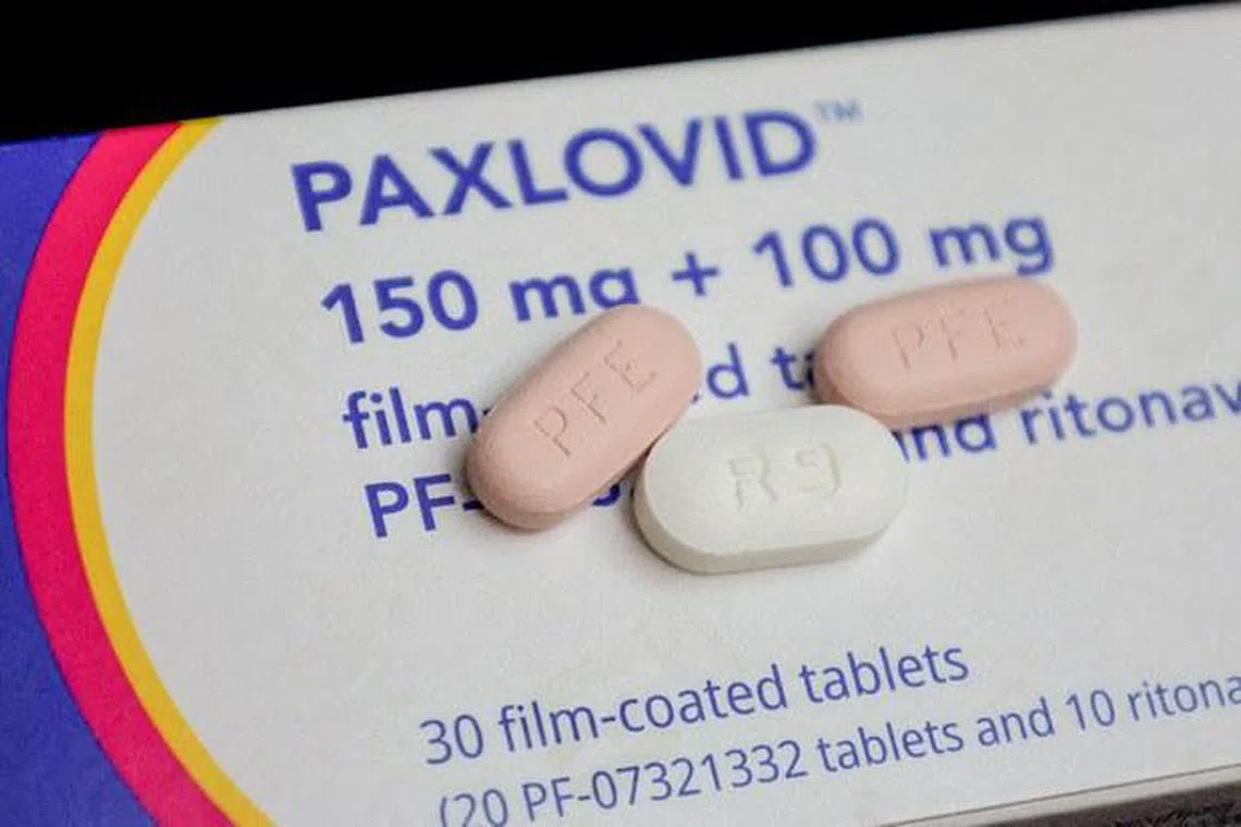 卫生部发言人指出，辉瑞口服抗冠病药物Paxlovid的储备量足以满足国人需求，不过只会在需要时释放这些库存。（档案照片）