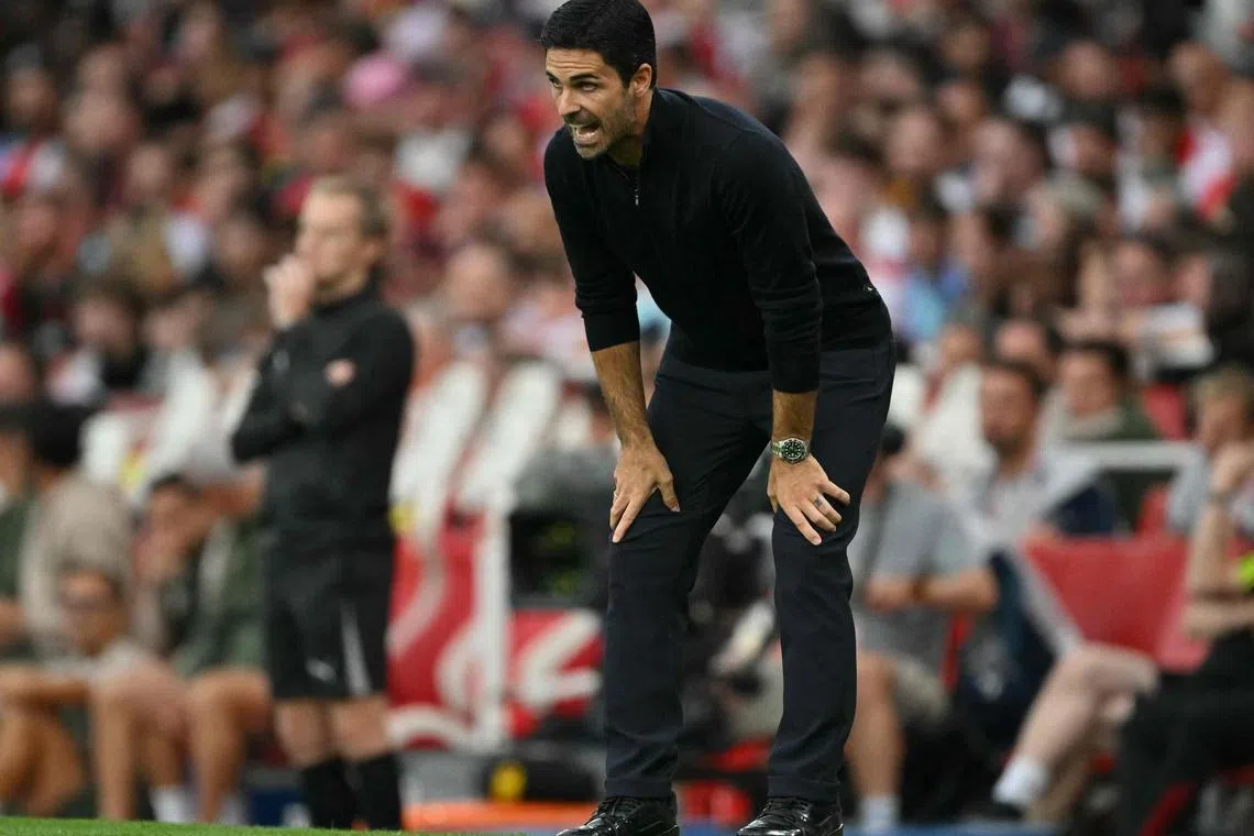 阿塔特认为在连续三年屈居英超亚军后，炮兵在来临赛季可以拿到久违的联赛冠军。（法新社）