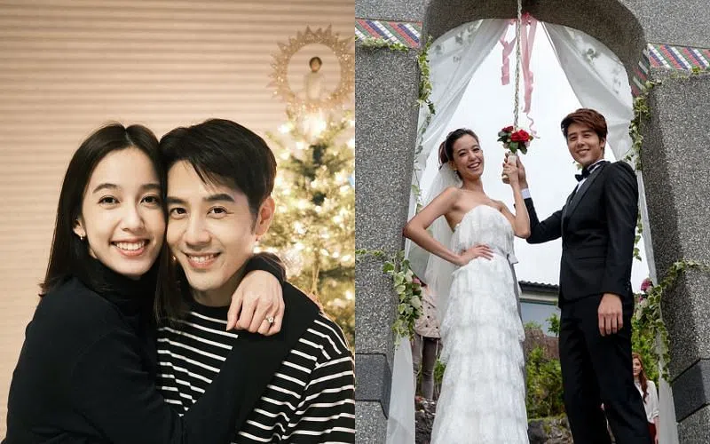 陈庭妮和胡宇威大方认爱后，爱得相高调许多。（互联网）