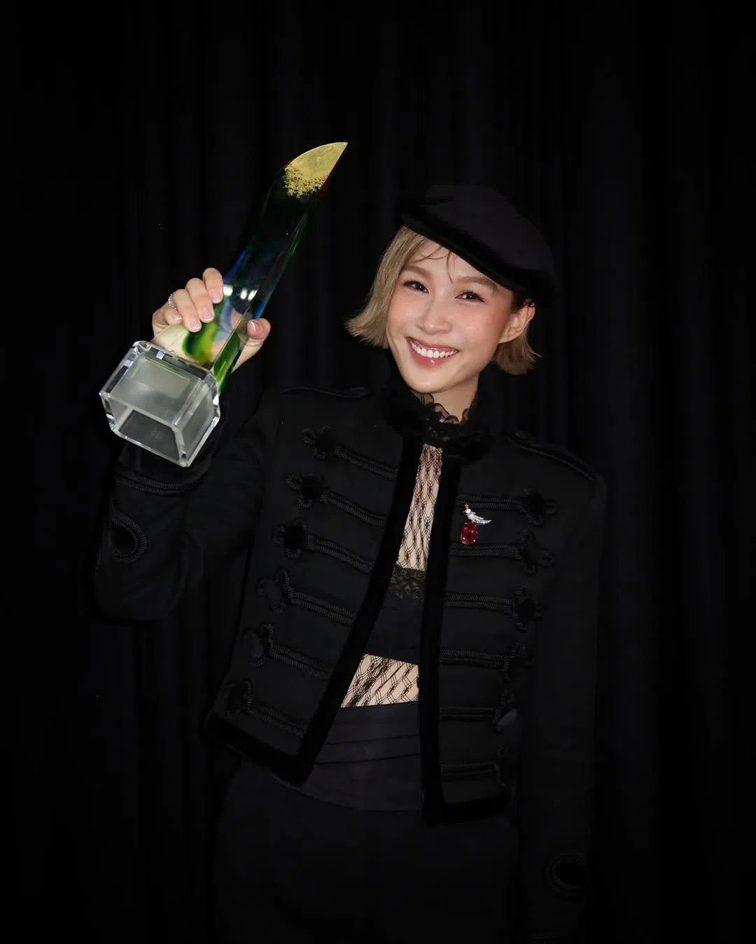 雅慧期待顺利从“十大”奖项“毕业”。（取自雅慧IG）