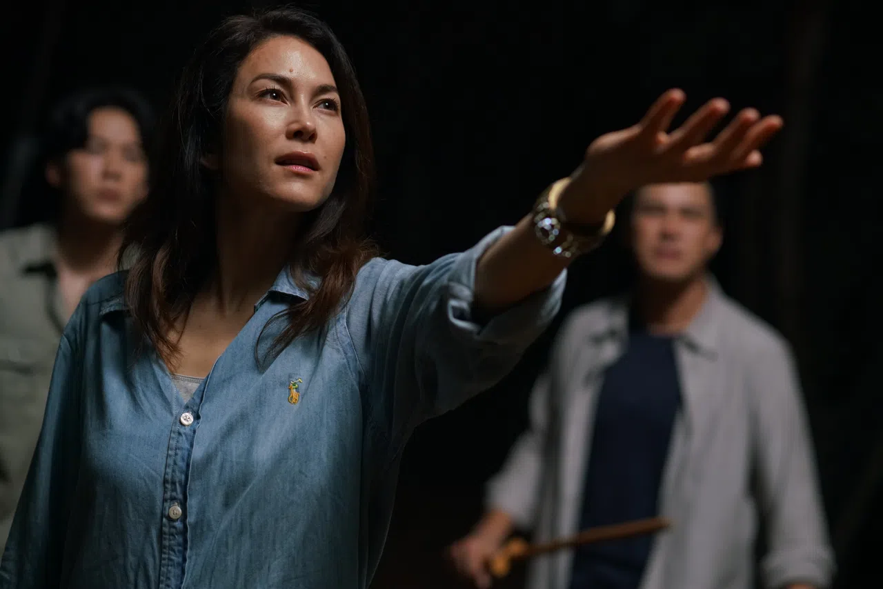 《杀出时空海》由泰国女星宝拉泰勒主演。（KillerMud Films提供）