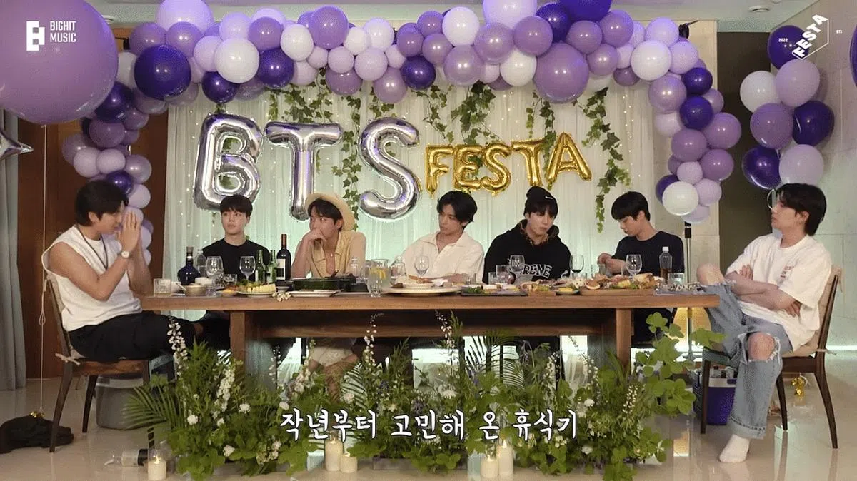 BTS在节目上宣布休息，郑惠芳对他们的决定感到欣慰。（图/互联网）