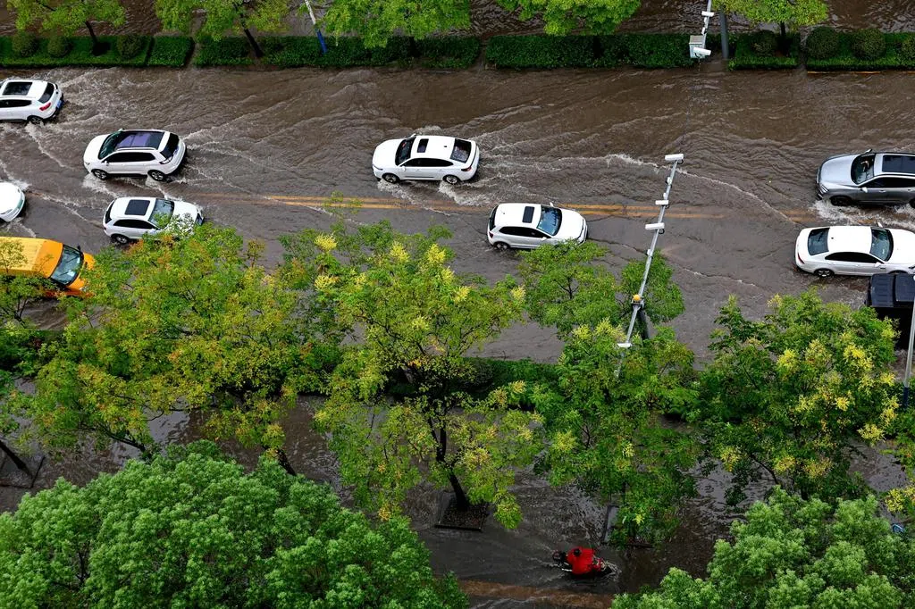 上海一周内两度遭台风袭击 部分观测站雨量打破历史纪录