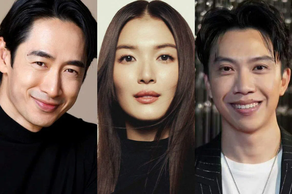 《好孩子》的演员阵容包括路斯明（左起）、周智慧和吴清樑。（嘉华院线提供）