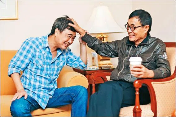 陈升（左）曾当过刘家昌的助理。（互联网）