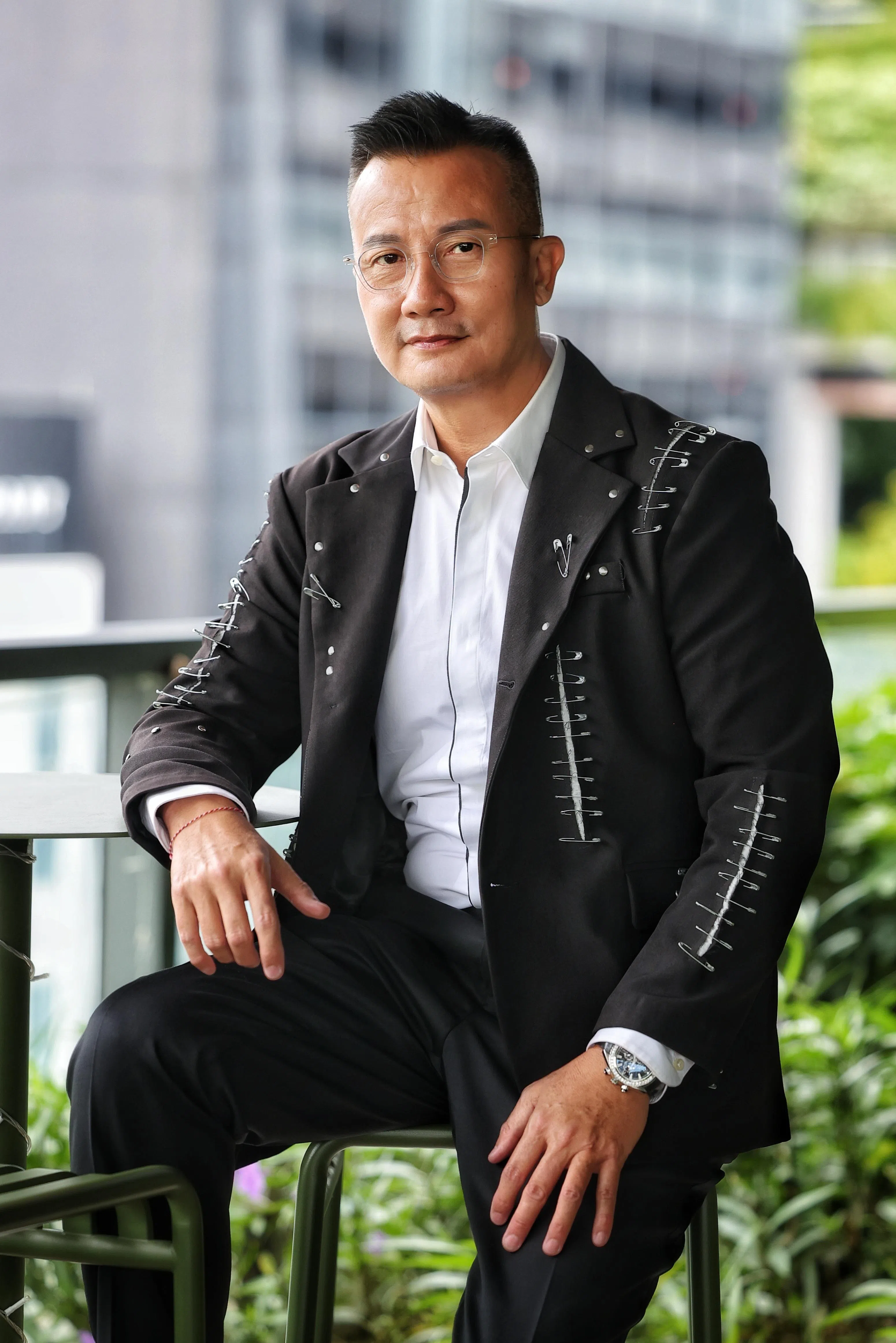 陈汉玮觉得与谢韶光私下的交流让他受益良多。（新明日报）