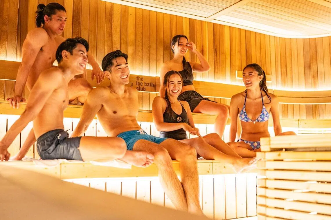 社交健身与保健，成为年轻人探索生活方式的新动向。（受访人提供）