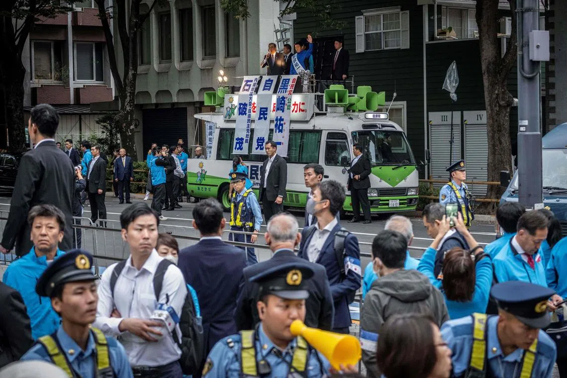 日本众议院今选举自民党流失多少议席是焦点| 联合早报