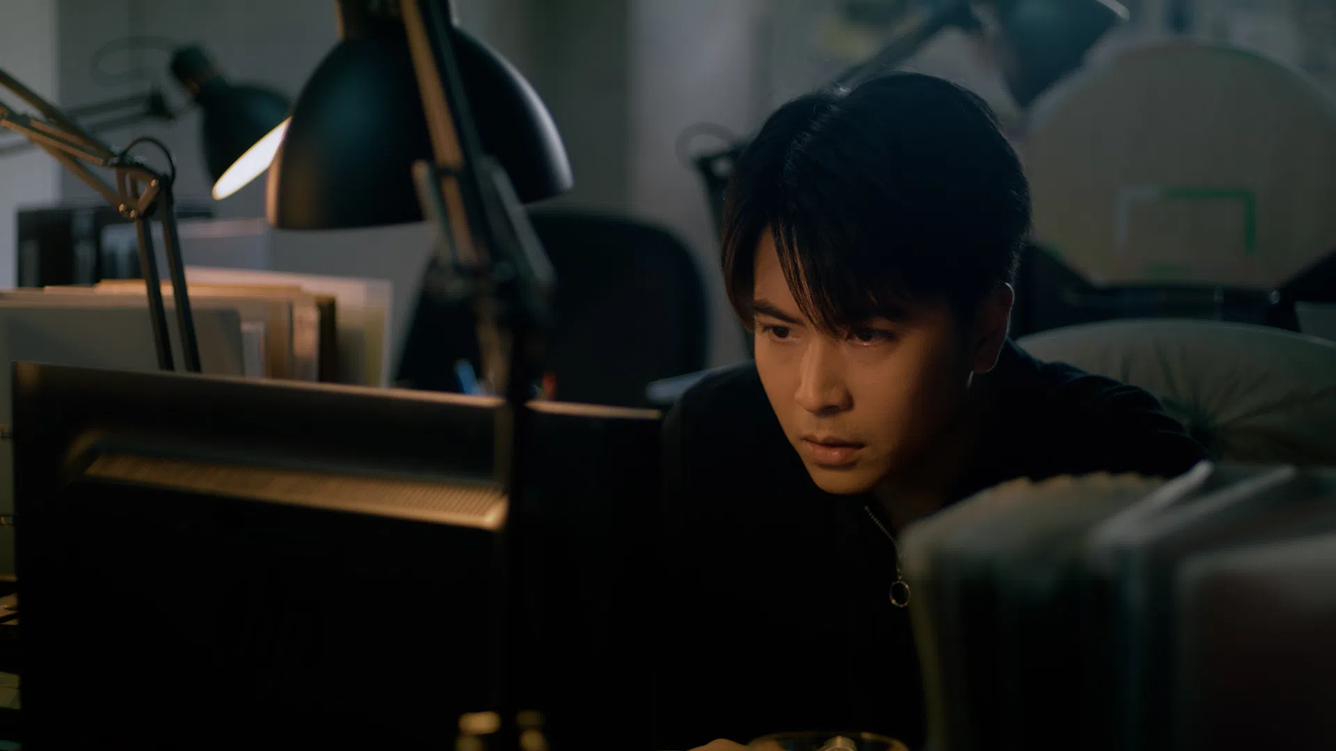 徐彬饰演的警探林国光隐藏着不为人知的秘密。（新传媒提供）