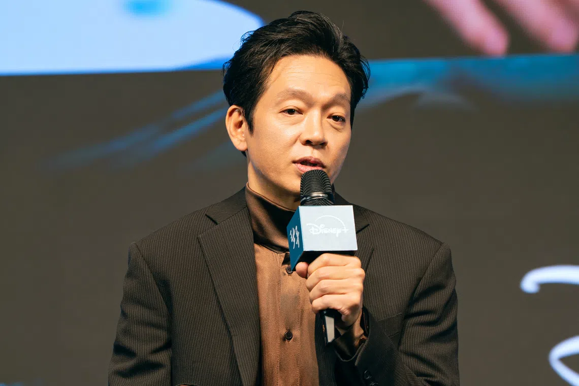 朴智焕说路云就算满身大汗还是散发香味。（Disney+提供）