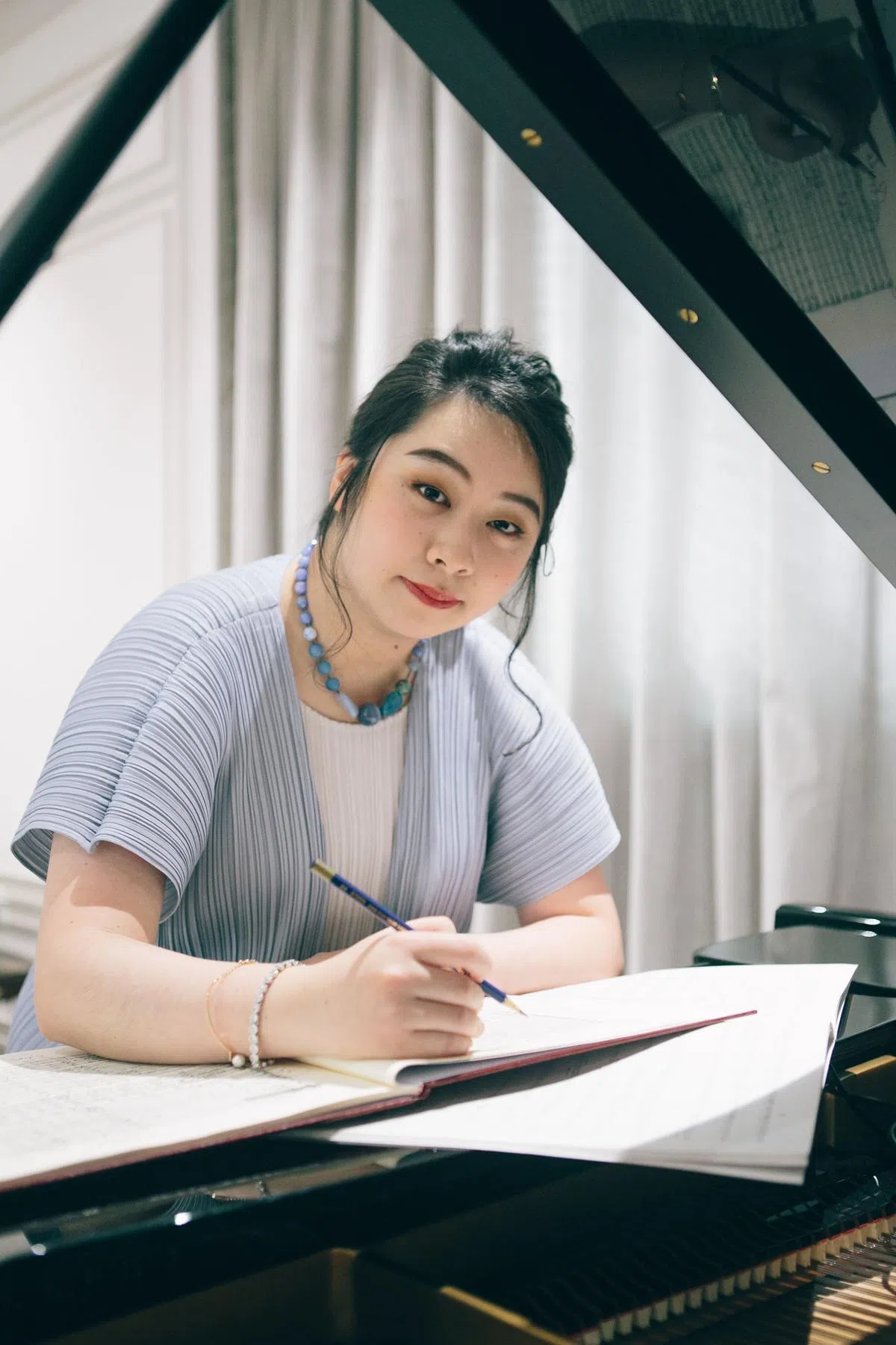 本地作曲家林康宁为古典吉他创作，具有开创意义。（受访者提供照片）