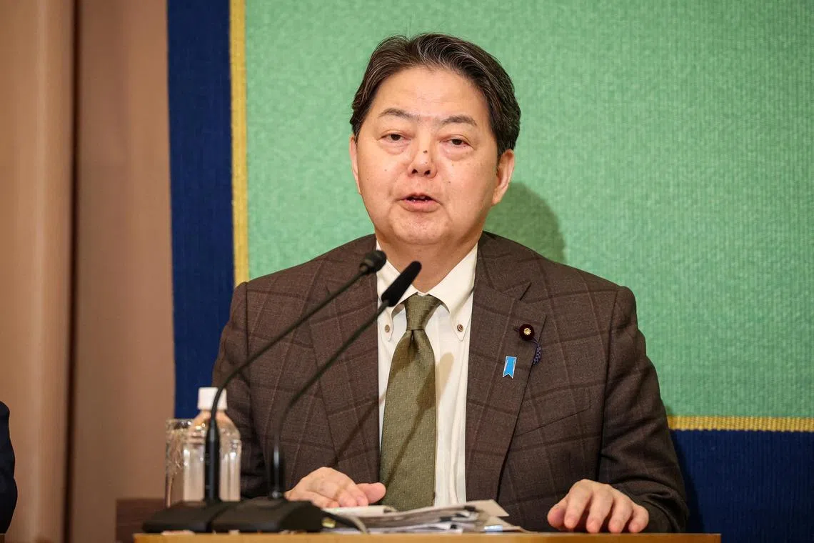 林芳正（Yoshimasa Hayashi，64岁）（路透社档案照片）