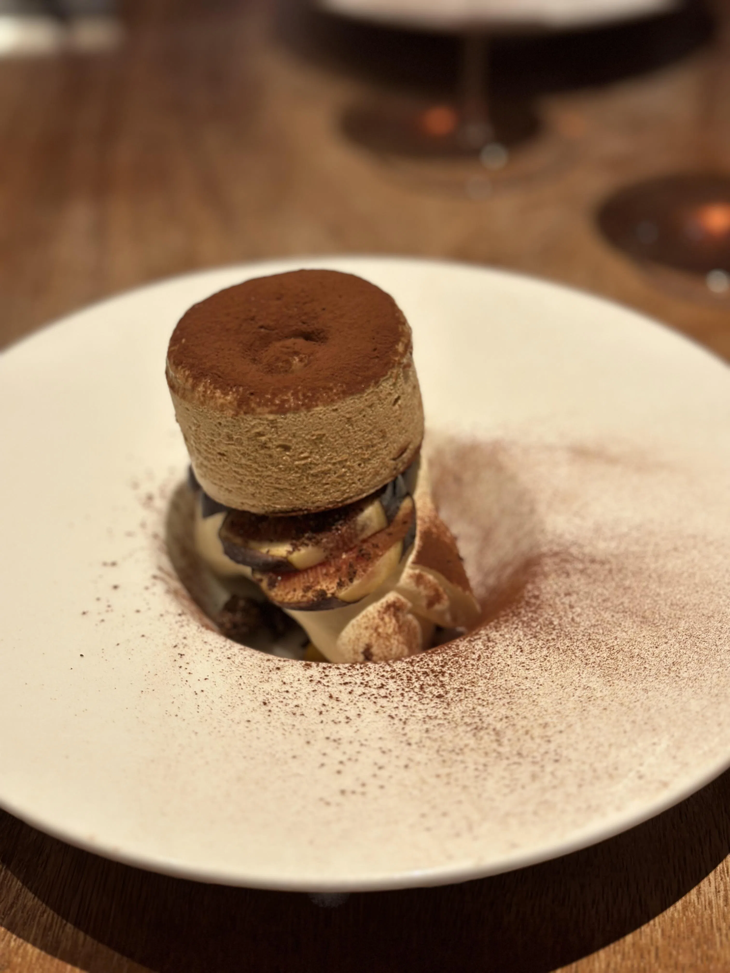 融合日本秋季水果的提拉米苏，香甜软糯。（叶晓虹摄）