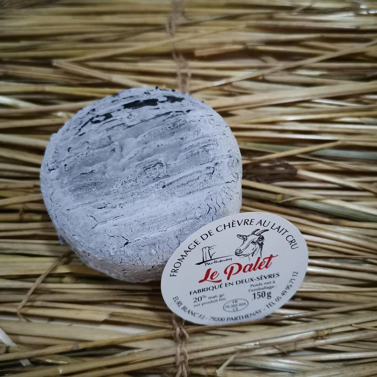 图为可能受李斯特菌污染的乳酪产品Palet Cendre，食用期限为今年5月5日，净重150克。（食品局提供）