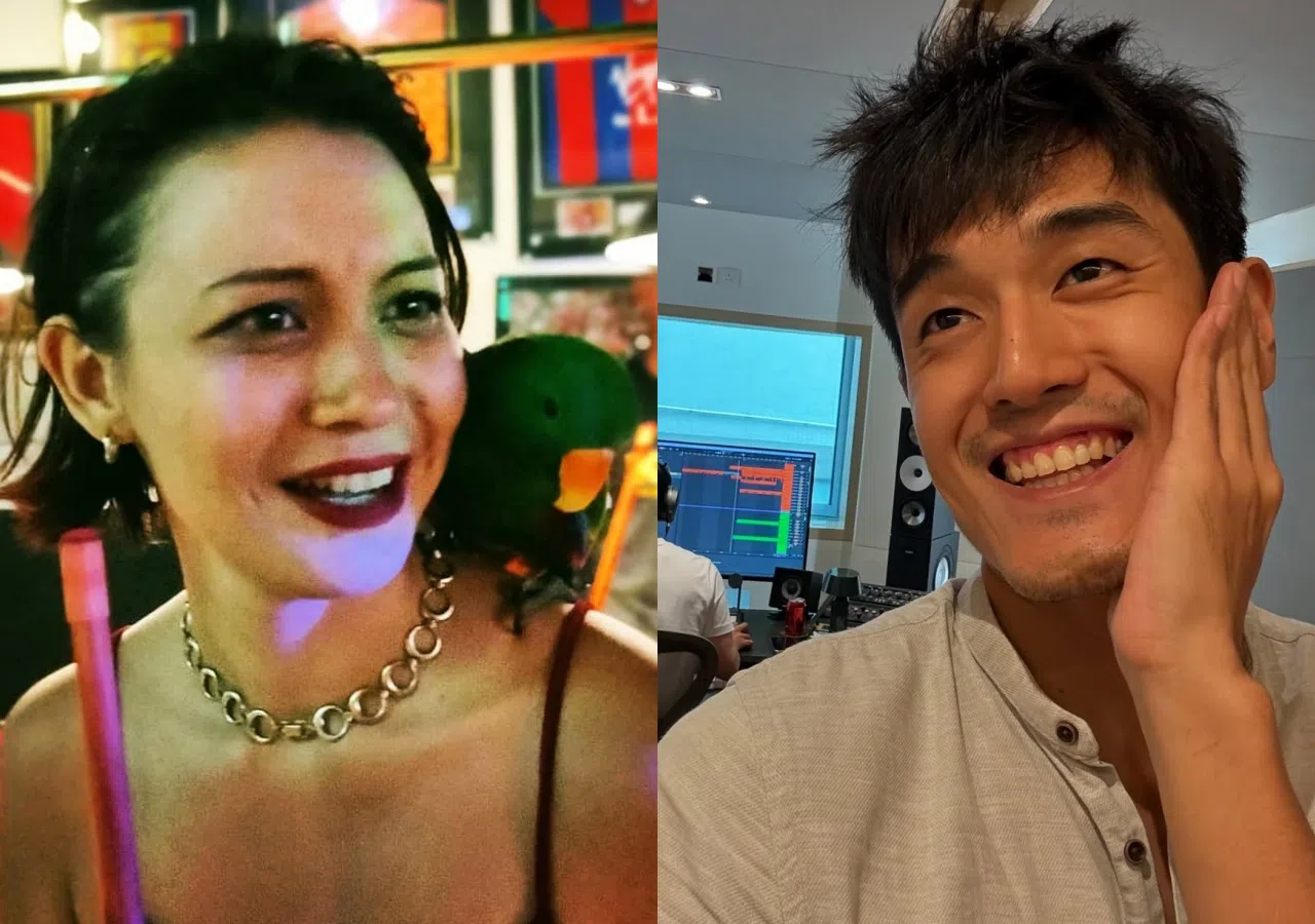 幽默搞向洋（右）和同样逗趣的Elizabeth Sergeant Tan将共结连理。（取自向洋、Elizabeth Sergeant Tan IG）