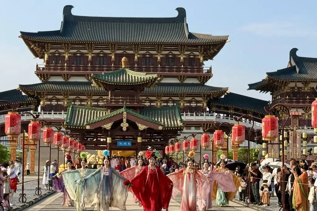 一路繁花向洛阳 赏牡丹访“武则天”看神功