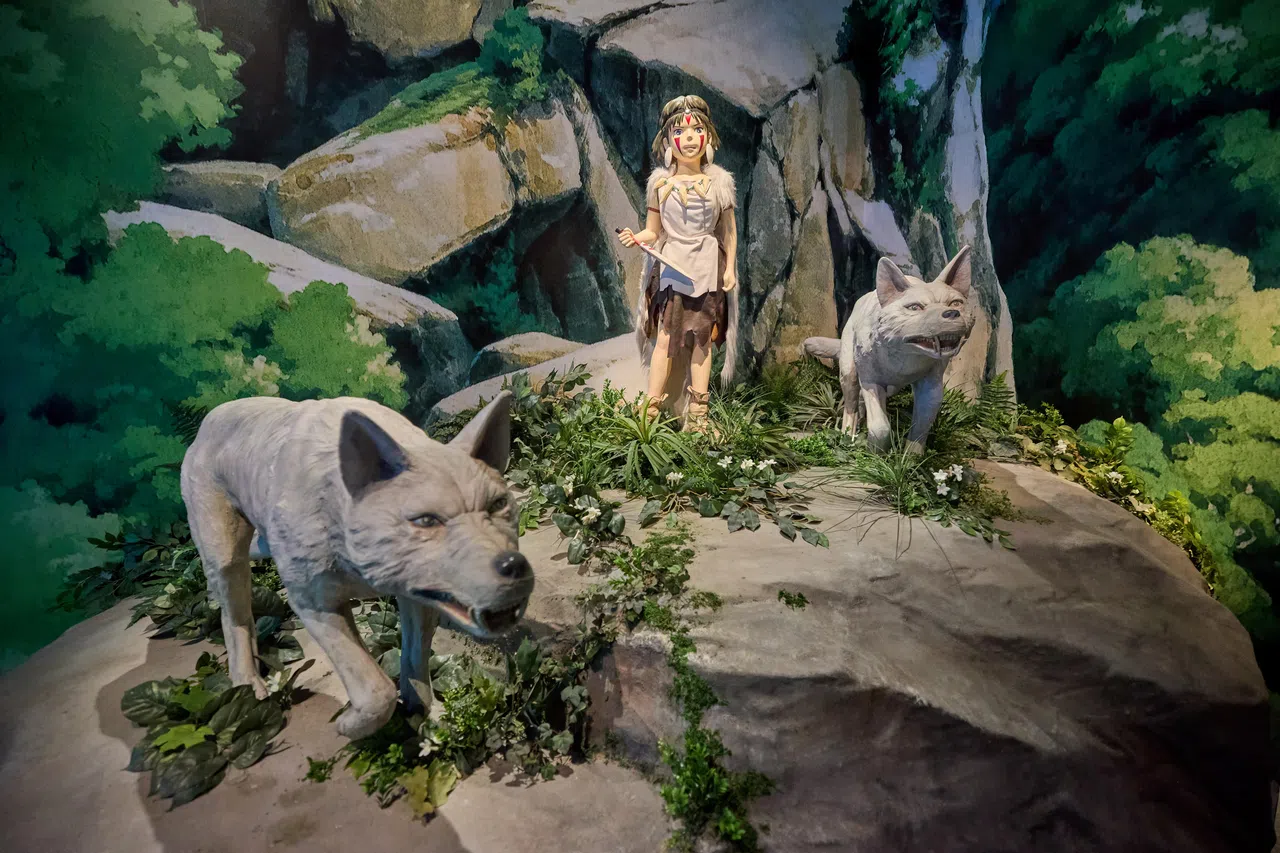 《幽灵公主》可说是电影史上讨论人与自然议题最深刻也最迷人的作品之一。（吴先邦摄）