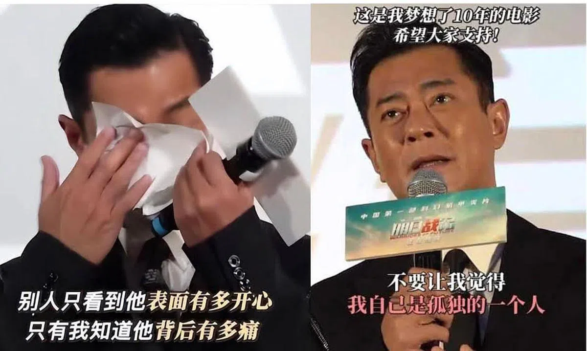 古天乐积极宣传《明日战记》，可惜票房有欠理想。（图/互联网） 