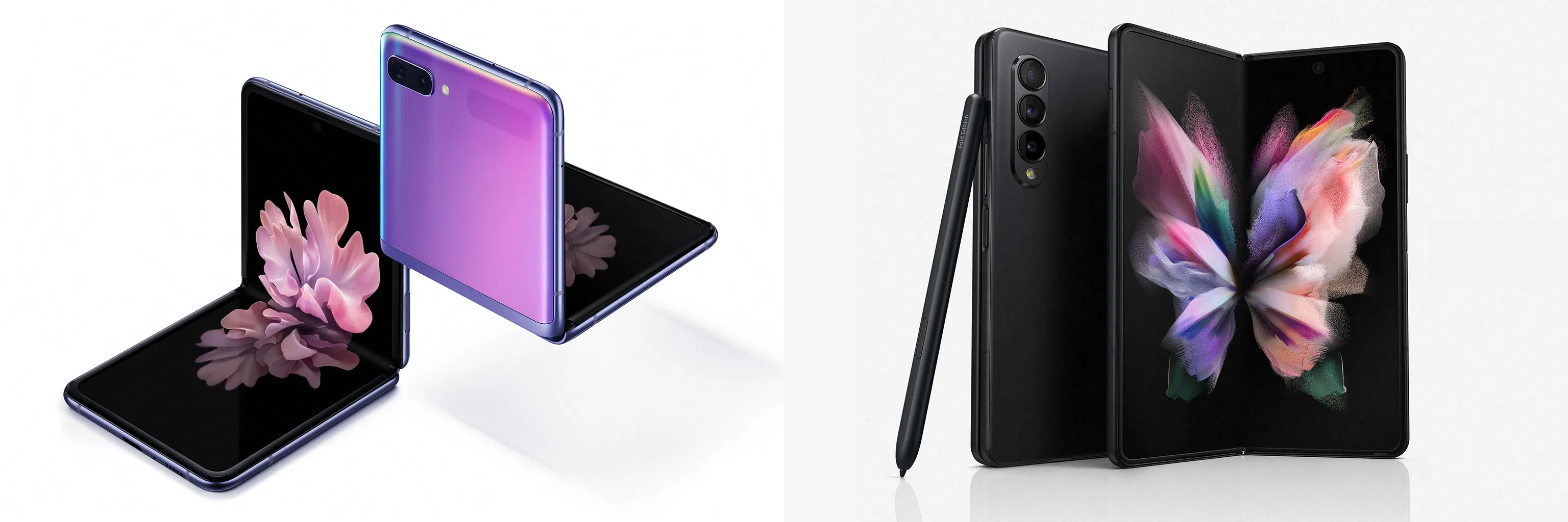 三星折叠手机不断推陈出新。（图/三星提供）