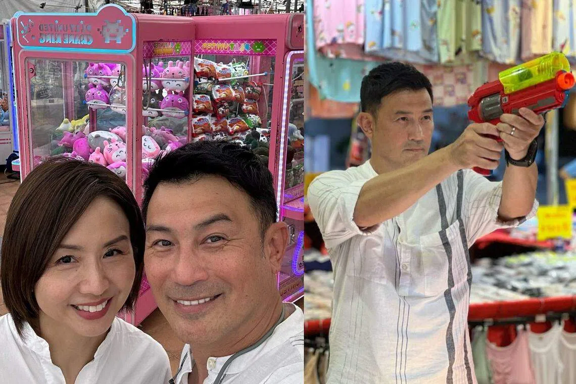 林明伦和陈毓芸夫妇也参与同一集的节目录影。（林明伦IG）