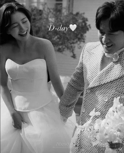 李玟雨3月29日完成婚礼。（取自李玟雨IG）